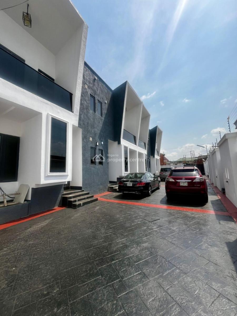 4-bedroom 24-hour Cctv Surveillance - Stamped Concrete Floors - Spacio, Ojodu Berger, Ojodu, Lagos, Terraced Duplex for Sale