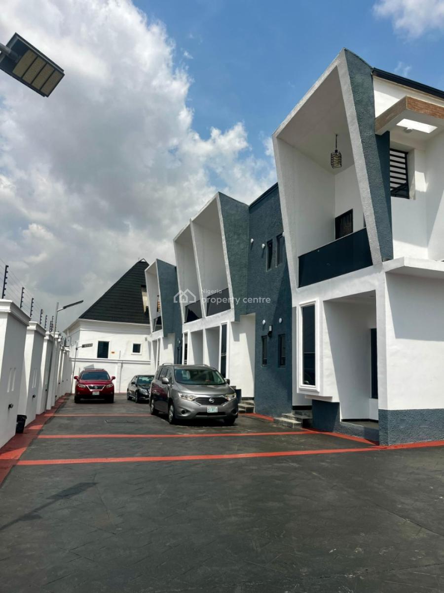 4-bedroom 24-hour Cctv Surveillance - Stamped Concrete Floors - Spacio, Ojodu Berger, Ojodu, Lagos, Terraced Duplex for Sale