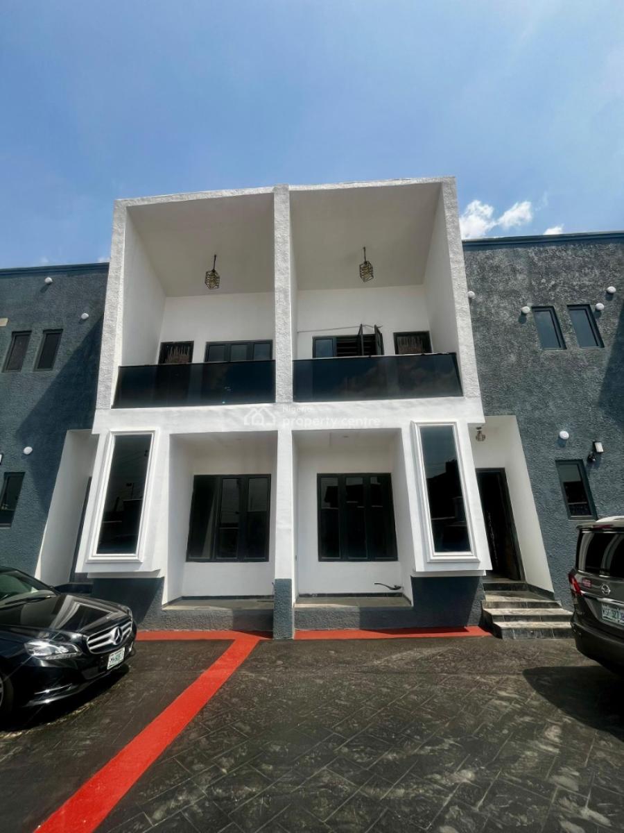 4-bedroom 24-hour Cctv Surveillance - Stamped Concrete Floors - Spacio, Ojodu Berger, Ojodu, Lagos, Terraced Duplex for Sale