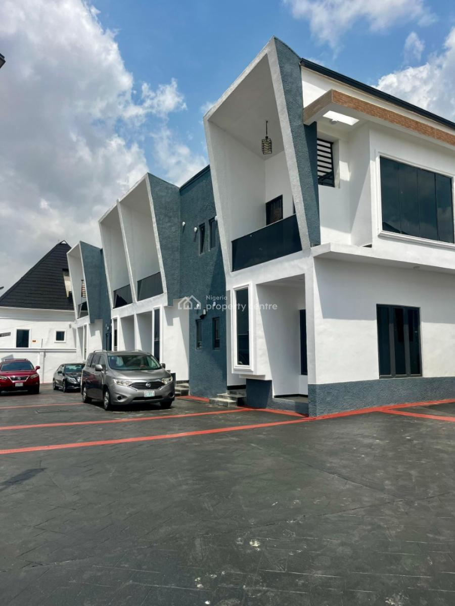 4-bedroom 24-hour Cctv Surveillance - Stamped Concrete Floors - Spacio, Ojodu Berger, Ojodu, Lagos, Terraced Duplex for Sale
