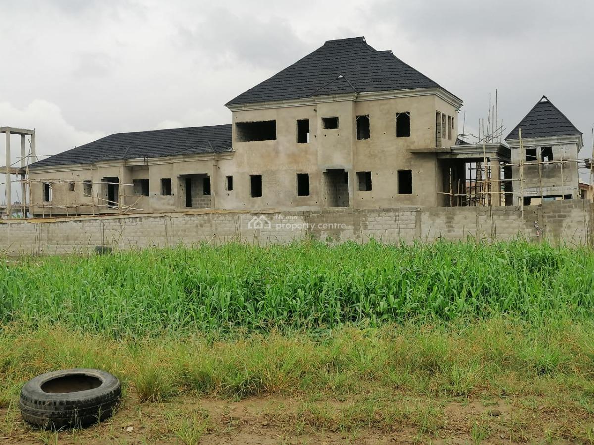 Massive 11 Bedroom Duplex with 4 Units of 2 Bedroom Flats, Oke Ira, Ogba, Ogba, Ikeja, Lagos, Block of Flats for Sale