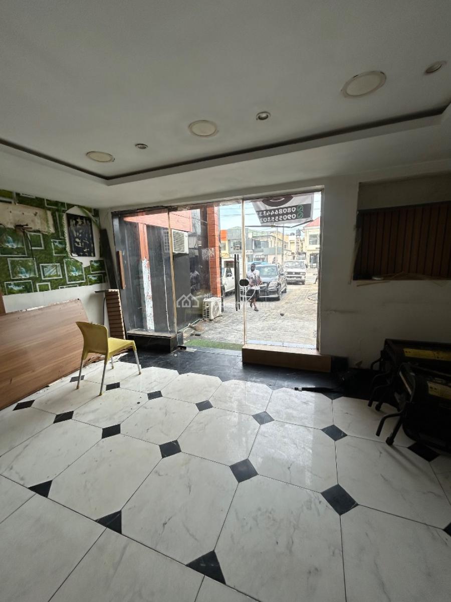 60sqm Shop with Display Window Facing Busy Road, 1 Hakeem Dickson Link Road Wellstocked Mall, Lekki Phase 1, Lekki, Lagos, Plaza / Complex / Mall for Rent