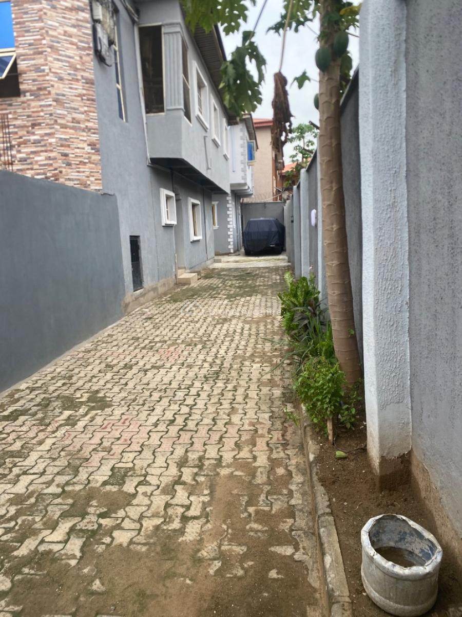 Well Renovated Miniflat with 2 Toilets Within Dining Area, Cement Bus Stop, Ikeja, Lagos, Mini Flat (room and Parlour) for Rent