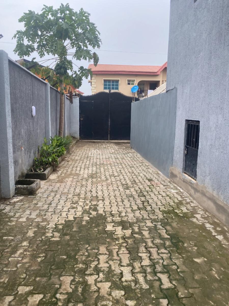 Well Renovated Miniflat with 2 Toilets Within Dining Area, Cement Bus Stop, Ikeja, Lagos, Mini Flat (room and Parlour) for Rent