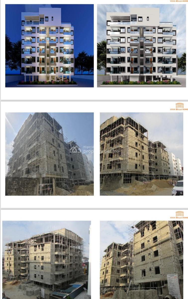 2,3 Bed with Bq250m, 350mikate 90% Complete Payment Plan Availab, Ikate, Pristine and Flood Free Neighborhood, Ikate, Lekki, Lagos, Block of Flats for Sale