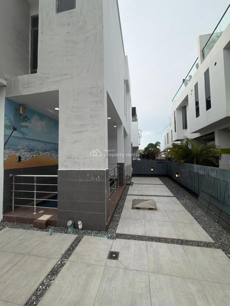 New Duplex with Home Automation and Pool, Cowrie Creek Nlng Estate, Ikate, Lekki, Lagos, Semi-detached Duplex for Sale