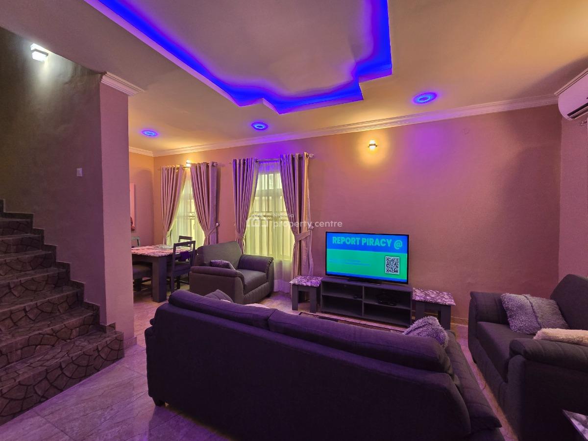 Fully Furnished & Serviced 2 Bedroom Duplex, Beechwood Estate, Ibeju Lekki, Lagos, Detached Duplex for Rent