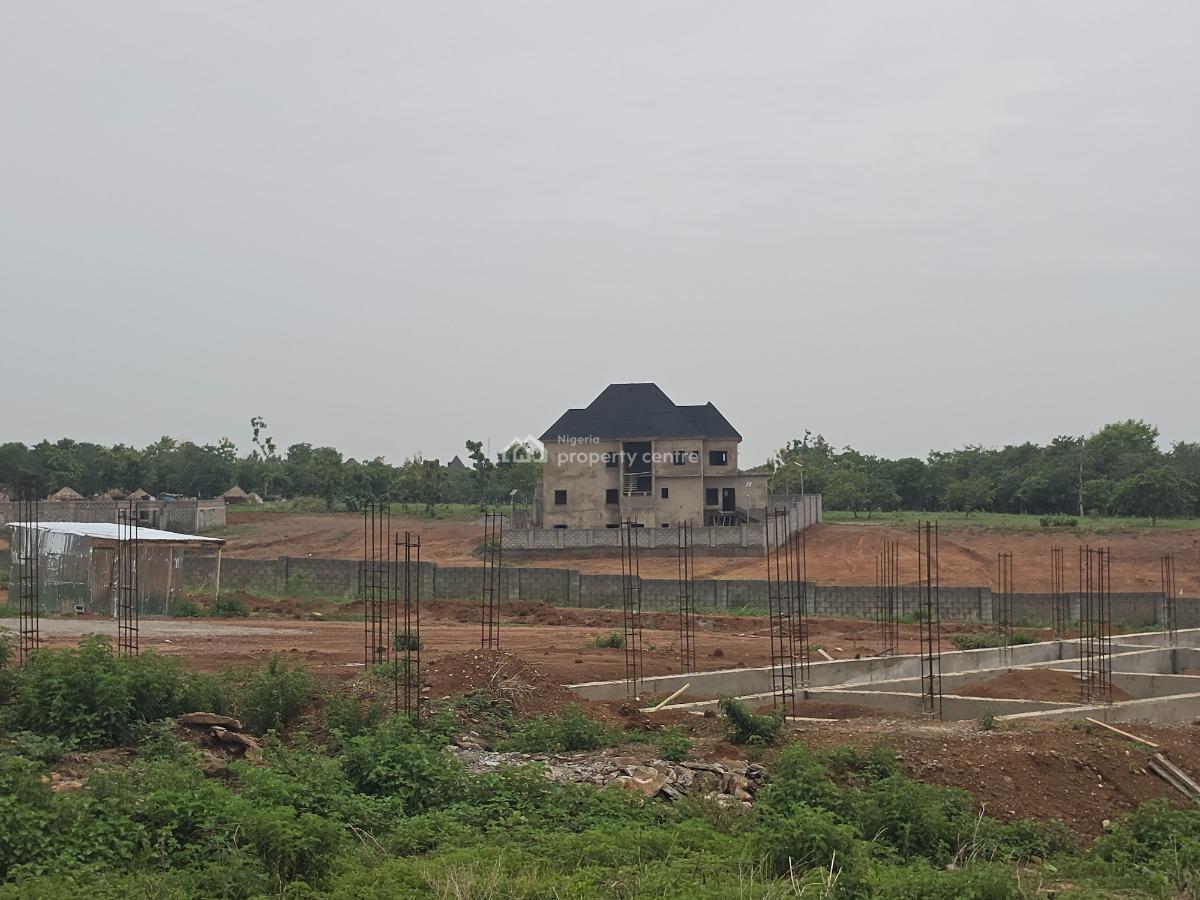 Prime 500 Sqm Estate Land  Build Your Luxury 4-bedroom Detached House, Behind Suncity, Galadimawa, Abuja, Residential Land for Sale