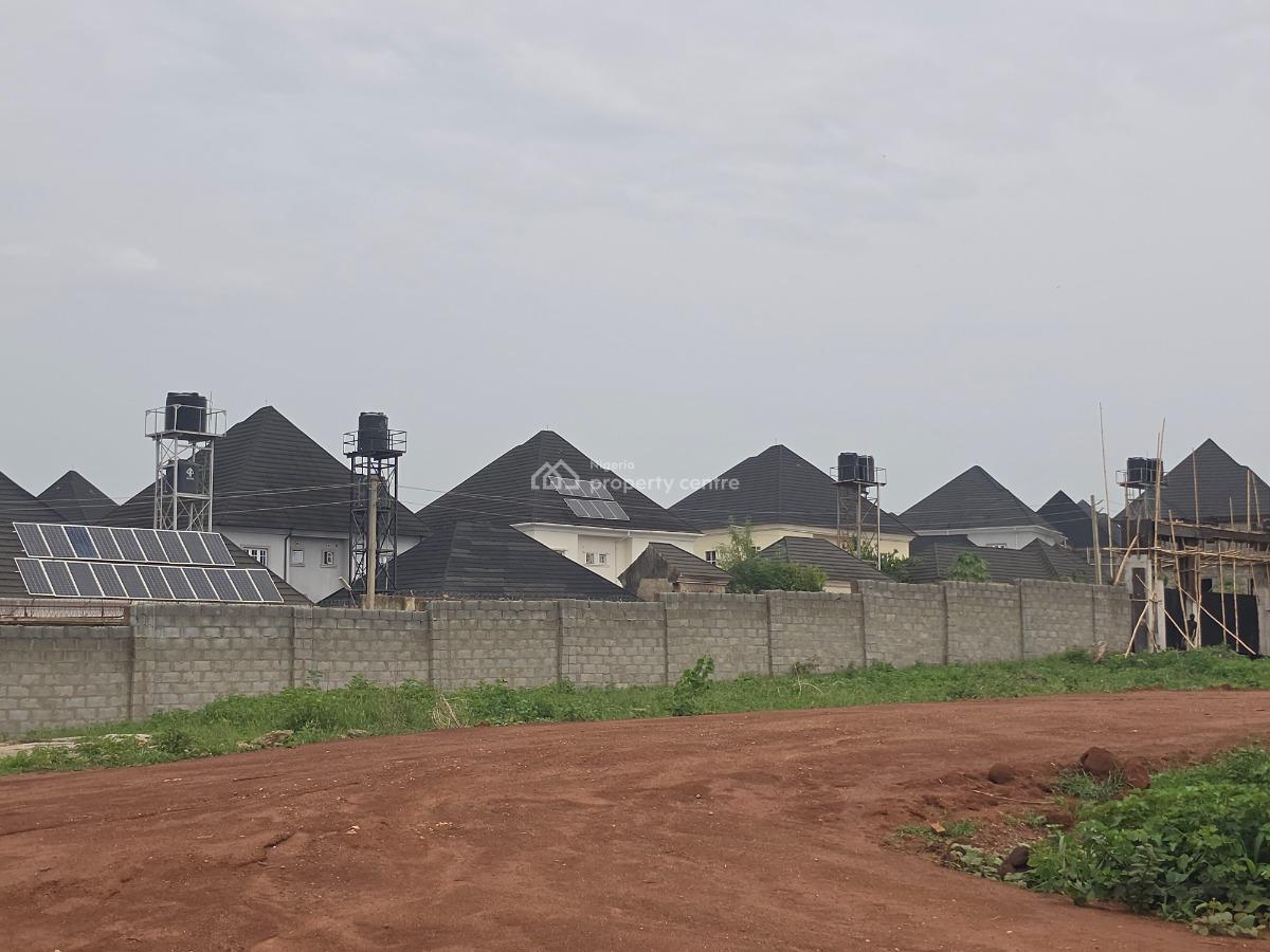 Prime 500 Sqm Estate Land  Build Your Luxury 4-bedroom Detached House, Behind Suncity, Galadimawa, Abuja, Residential Land for Sale