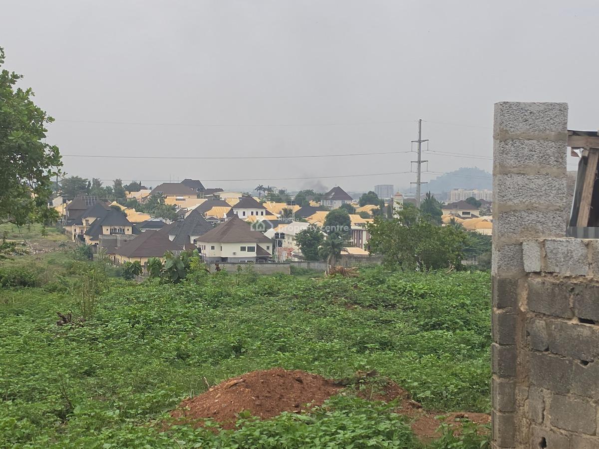 Prime 500 Sqm Estate Land  Build Your Luxury 4-bedroom Detached House, Behind Suncity, Galadimawa, Abuja, Residential Land for Sale