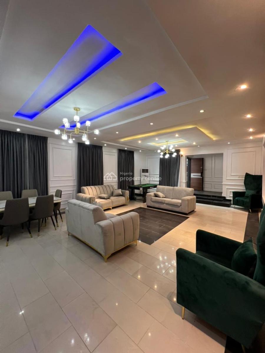 4 Bedroom Unfurnished & Fully Furnished Semi-detached Duplex+bq, Canal West, Strictly Residential, Osapa, Lekki, Lagos, House for Rent