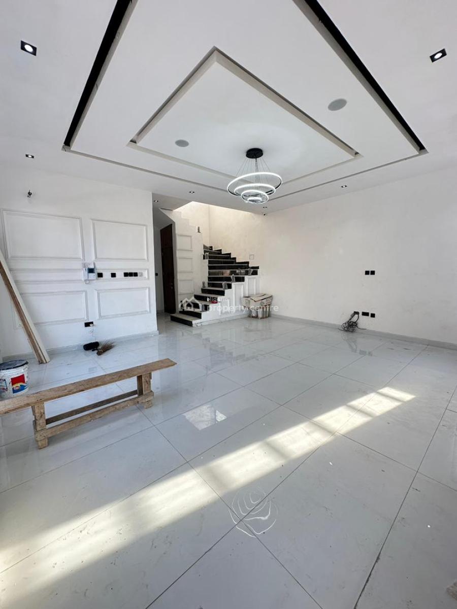 Exquisite Spacious Luxury 5 Bedroom Duplex + Bq, Water Fountain & Pool, Ajah, Lekki, Lagos, Detached Duplex for Sale