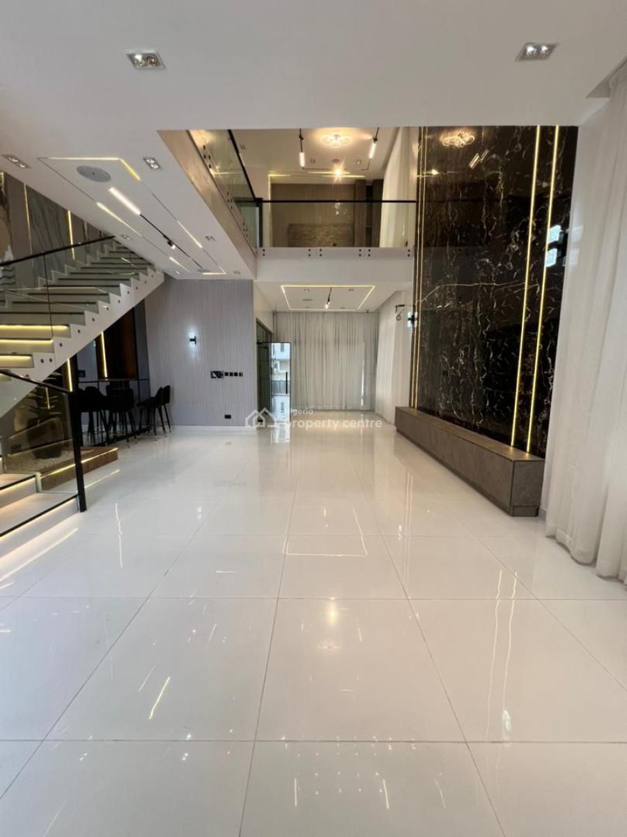 Classy 5 Bedroom Fully Detached with Pool, Gym, Home Automation & Bq, Chevron Toll Gate, Lekki, Lagos, Detached Duplex for Sale