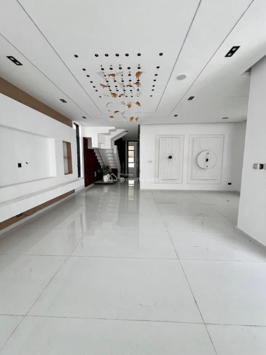 Elegant 5 Bedroom Detached Duplex with Bq in a Secured Estate, Chevron, Lekki, Lagos, Detached Duplex for Sale