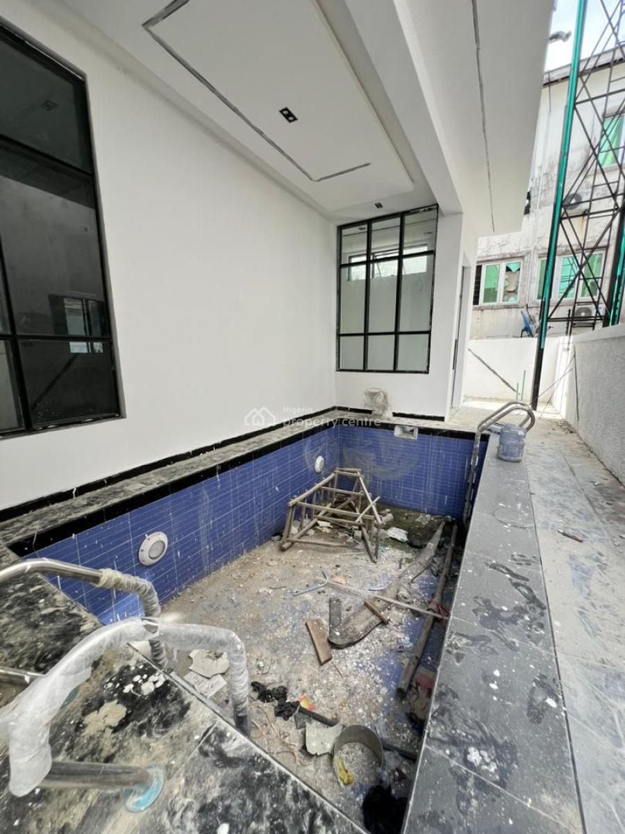 Upscale 5 Bedroom Detached Home + Pool, Cinema, Gym, Home Office, B, Chevron, Lekki, Lagos, Detached Duplex for Sale