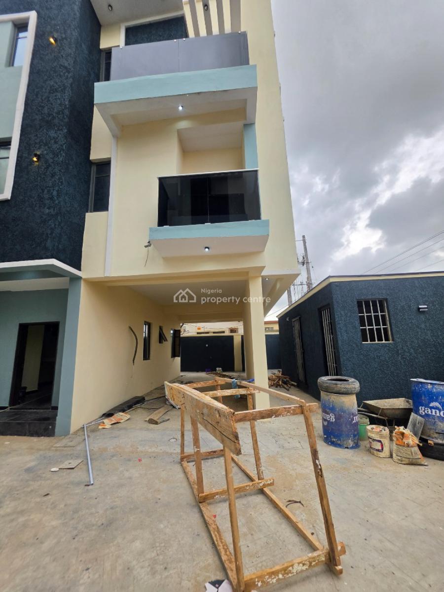 Tastefully Decorated 4 Bedroom Terrace Duplex with Bq, Off Kudirat Abiola Way, Oregun, Ikeja, Lagos, Terraced Duplex for Sale