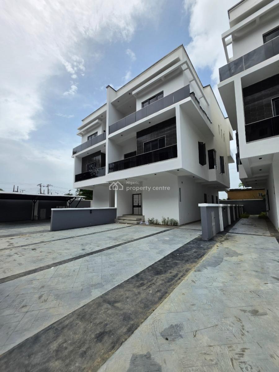 Tastefully Decorated 5 Bedroom Semi-detached Duplex with Bq, Swimming, Oduduwa Way, Ikeja Gra, Ikeja, Lagos, Semi-detached Duplex for Sale