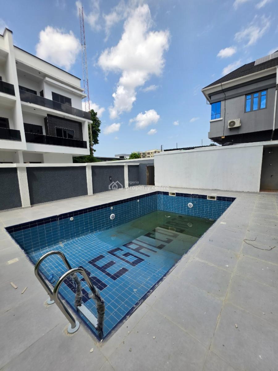 Tastefully Decorated 5 Bedroom Semi-detached Duplex with Bq, Swimming, Oduduwa Way, Ikeja Gra, Ikeja, Lagos, Semi-detached Duplex for Sale