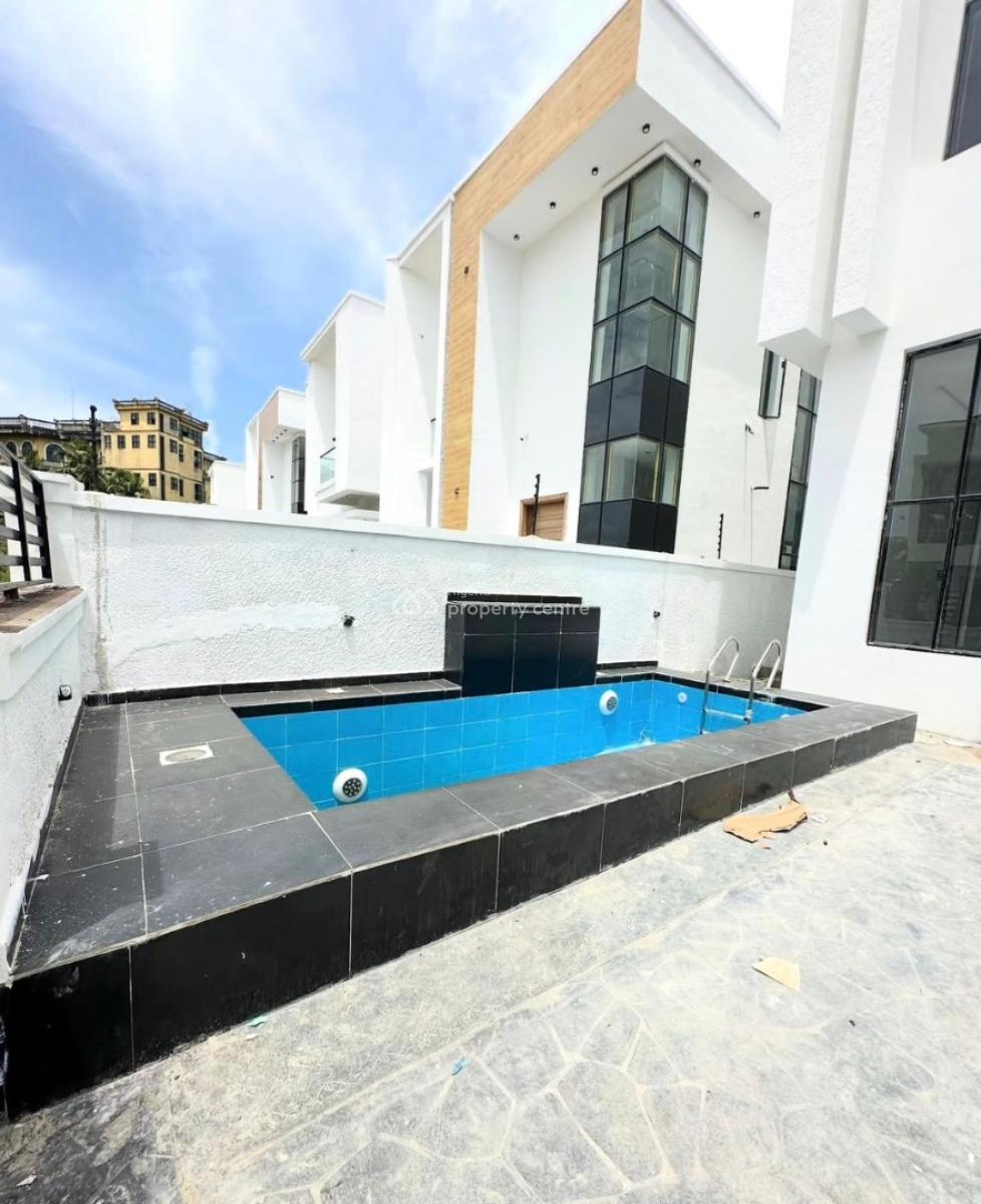 Exclusive 4 Bedroom Detached Duplex with Pool & Fitted Kitcheh, Perfect for Families and Investors Seeking Security, Chevron, Lekki, Lekki, Lagos, Detached Duplex for Sale