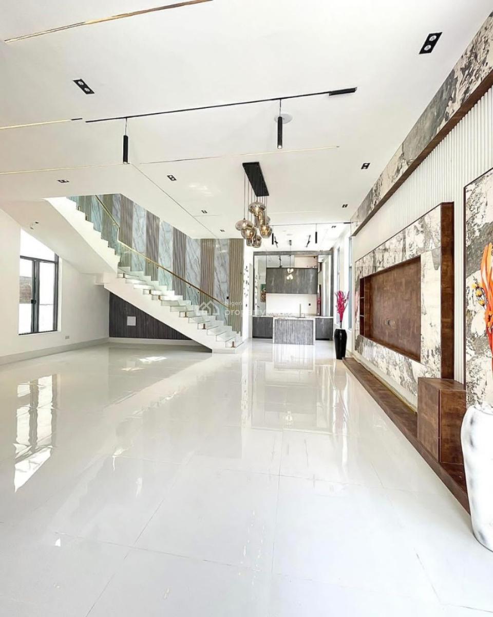 5 Bedrooms Detached Duplex with Swimming Pool, Gym, Bq, Smart Home Fea, Chevron Toll Gate, Lekki, Lagos, Detached Duplex for Sale