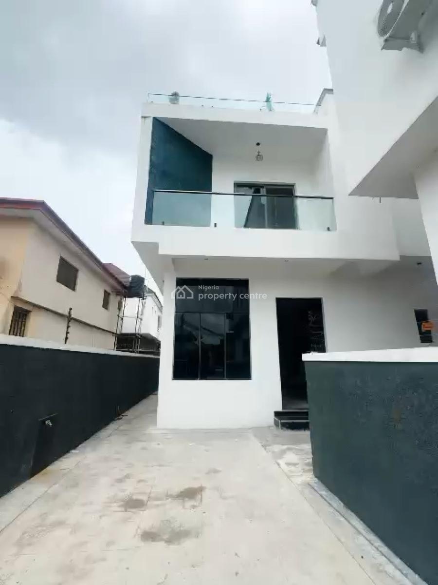 4bedroom Semi Detached Duplex with Bq, Thomas Estate, Ajah, Lagos, Semi-detached Duplex for Sale