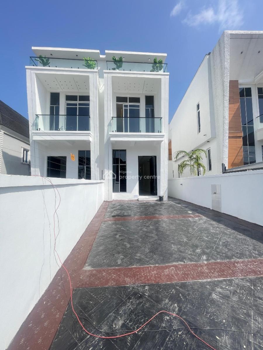Exquisite 4-bedroom Semi-detached Duplex with Bq, a Remarkable Home That Delivers Sophistication, Comfort,enduring Value, Sangotedo, Ajah, Lagos, Semi-detached Duplex for Sale
