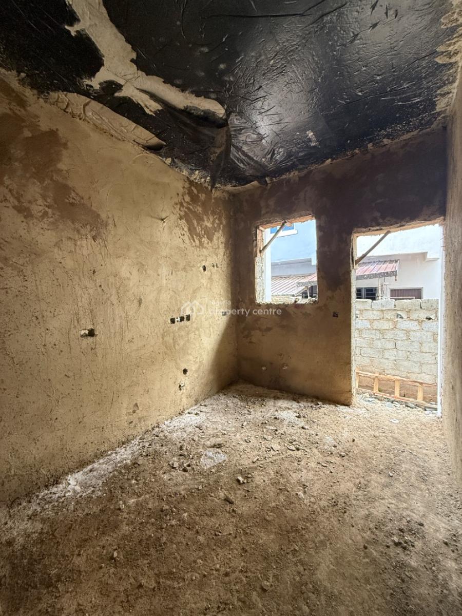 3 Bedroom Semi Detached Duplex (carcass), Jam Nab Estate, Fo1 Layout, Kubwa, Abuja, Semi-detached Duplex for Sale