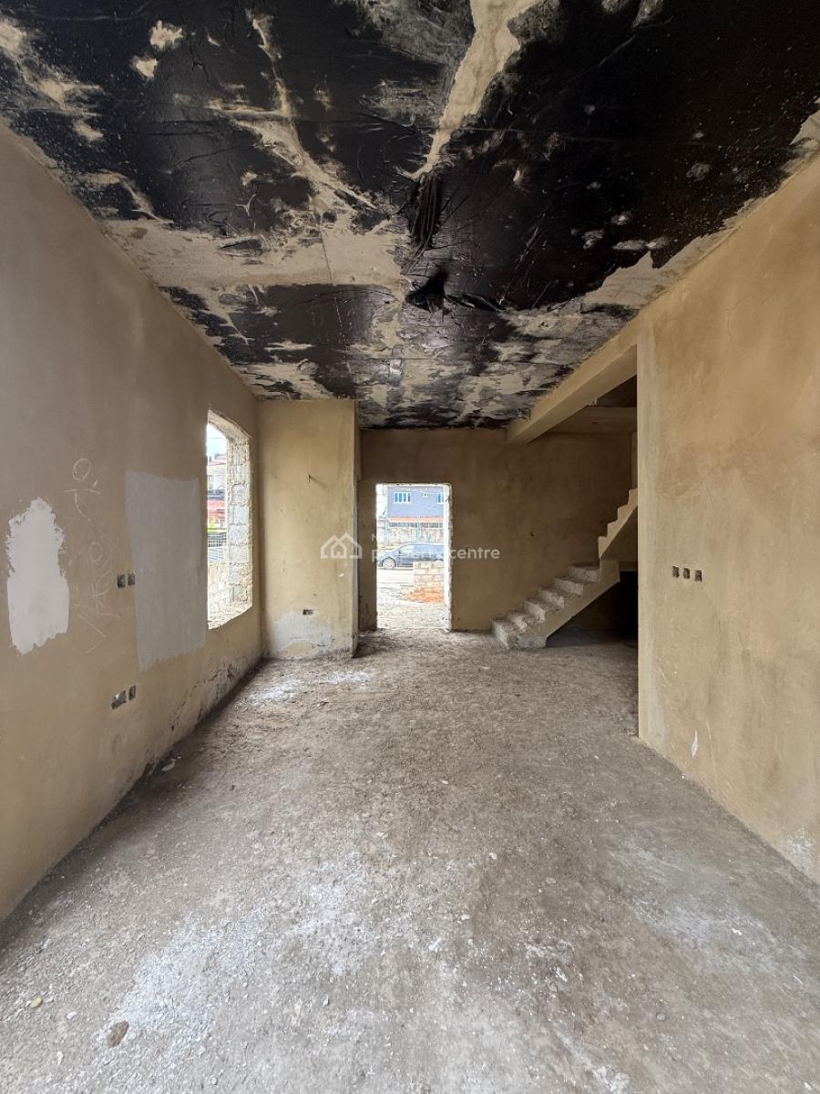 3 Bedroom Semi Detached Duplex (carcass), Jam Nab Estate, Fo1 Layout, Kubwa, Abuja, Semi-detached Duplex for Sale