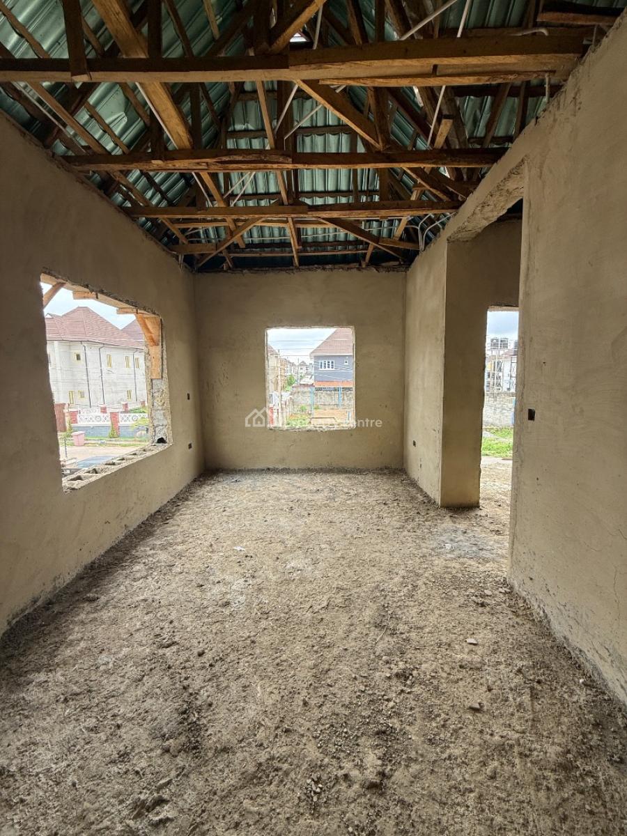 3 Bedroom Semi Detached Duplex (carcass), Jam Nab Estate, Fo1 Layout, Kubwa, Abuja, Semi-detached Duplex for Sale