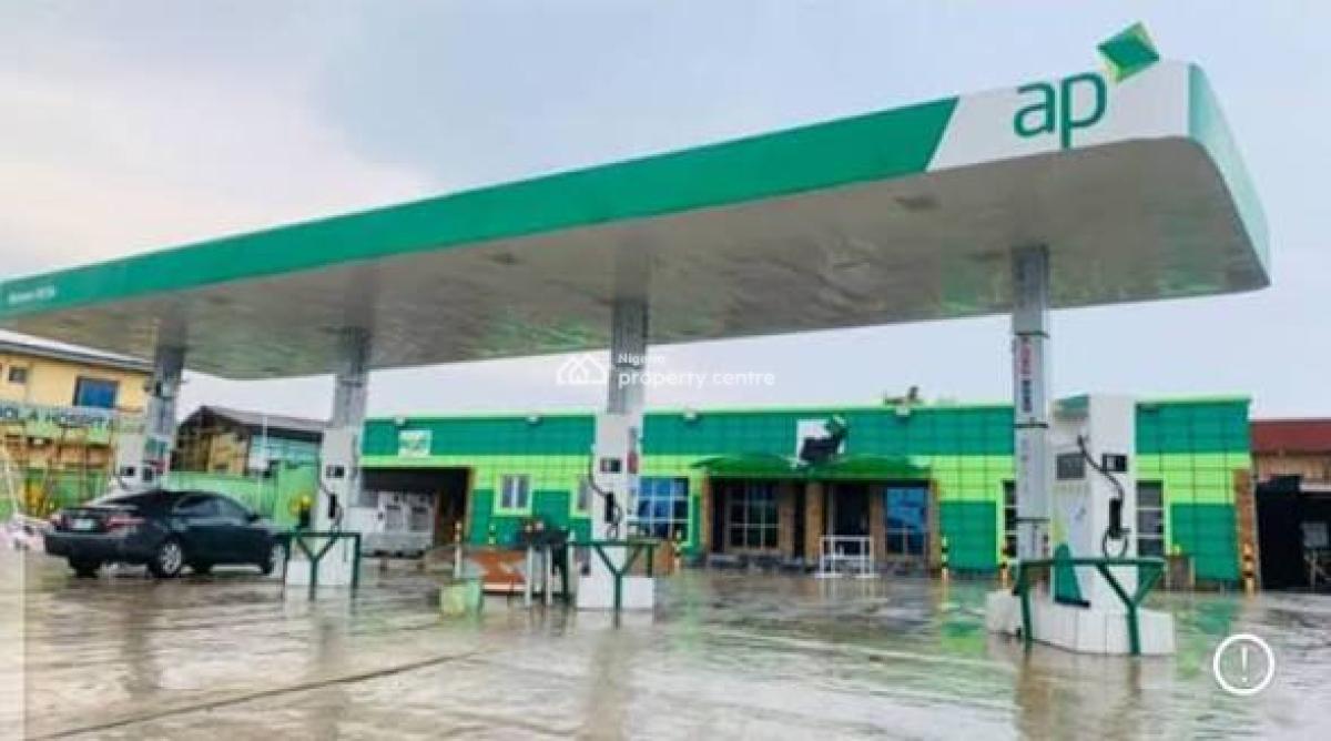 Petrol Station with 5 Pumps,4 Underground Tanks on 1550 Square Meters, Directly on Ikotun-idimu Road, Ikotun, Lagos, Filling Station for Sale