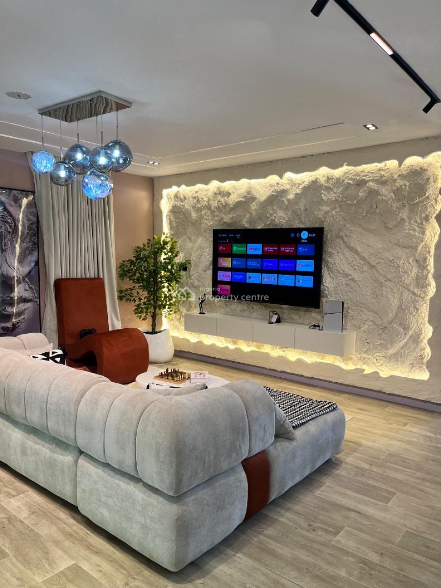 Luxurious 2 Bed Apartment with Ps5, Pool & Wine Bar., Ikate, Lekki, Lagos, Flat / Apartment Short Let
