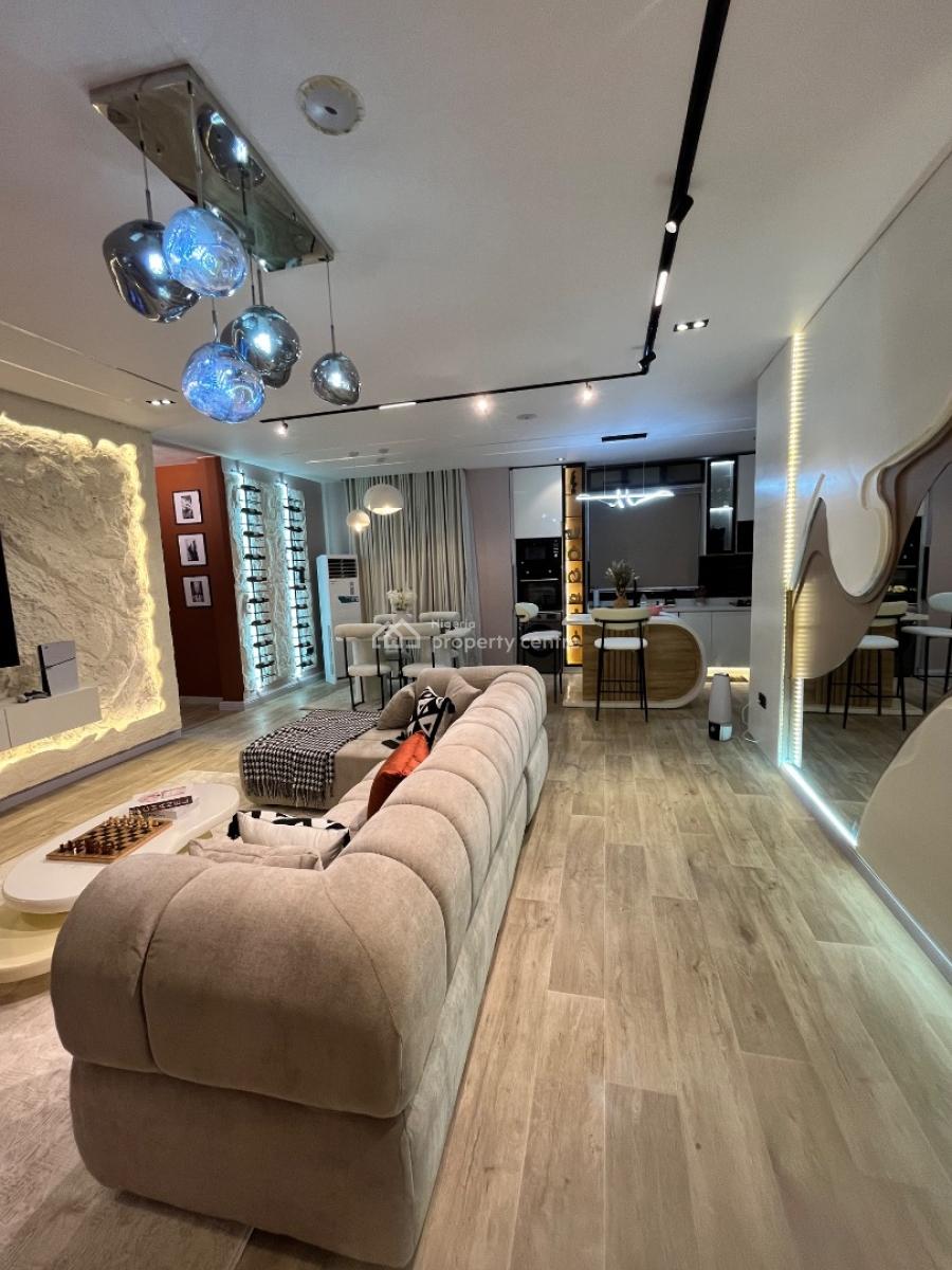 Luxurious 2 Bed Apartment with Ps5, Pool & Wine Bar., Ikate, Lekki, Lagos, Flat / Apartment Short Let