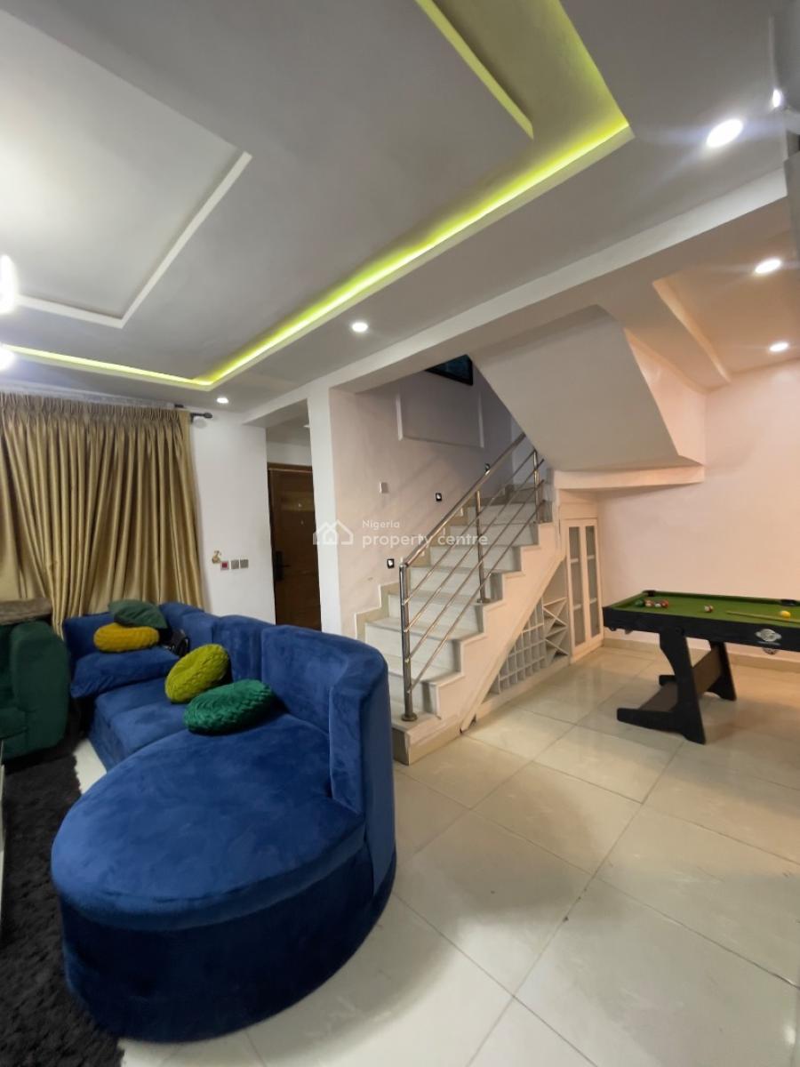 Fully Furnished 3bed Terrace with Swimming Pool & Playground, Ikate Elegushi Lekki Lagos, Ikate, Lekki, Lagos, Terraced Duplex for Sale