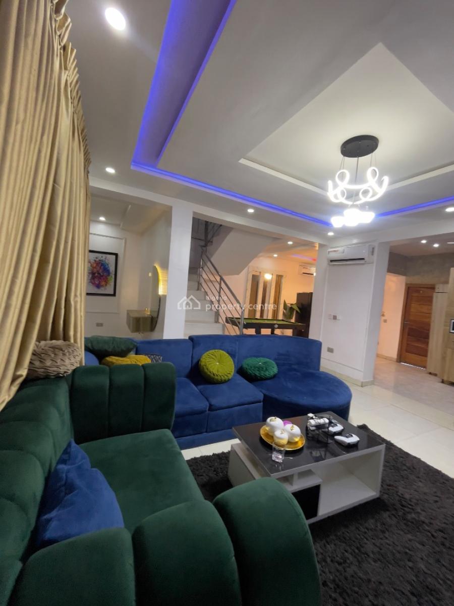 Fully Furnished 3bed Terrace with Swimming Pool & Playground, Ikate Elegushi Lekki Lagos, Ikate, Lekki, Lagos, Terraced Duplex for Sale