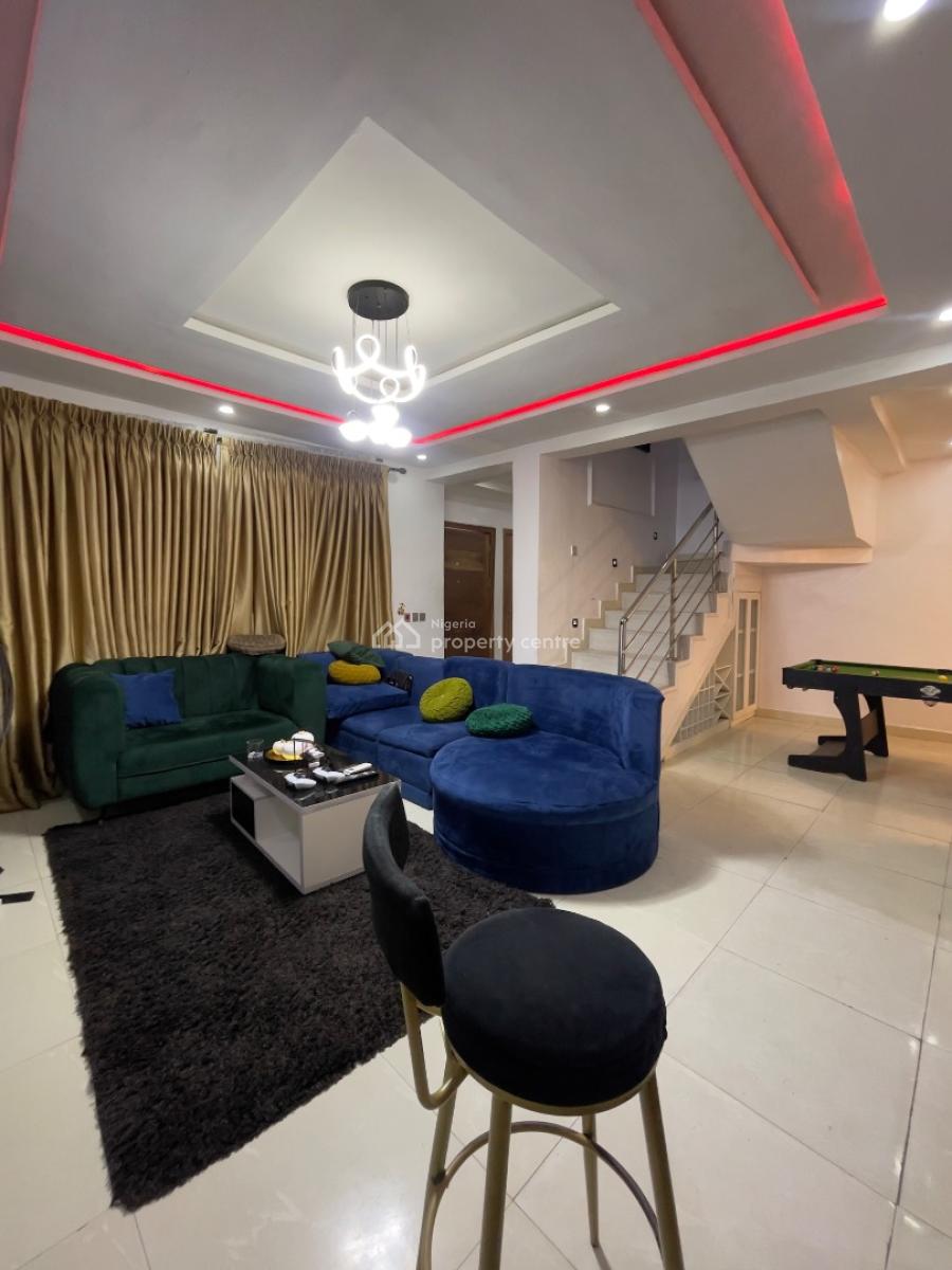 Fully Furnished 3bed Terrace with Swimming Pool & Playground, Ikate Elegushi Lekki Lagos, Ikate, Lekki, Lagos, Terraced Duplex for Sale