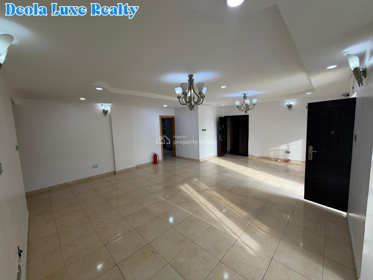 a Well Maintained 3 Bedroom in a Fully Serviced Estate with a Bq, Close to Four Point Hotel, Oniru, Victoria Island (vi), Lagos, Flat / Apartment for Rent