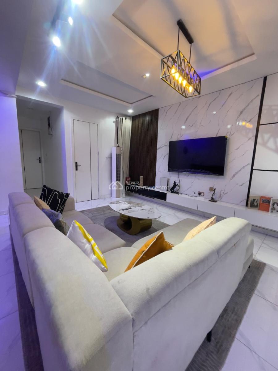 Fully Furnished 2bed with Pool, Gym & Elevator, Ikate Elegushi Lekki Lagos, Ikate, Lekki, Lagos, Flat / Apartment for Rent