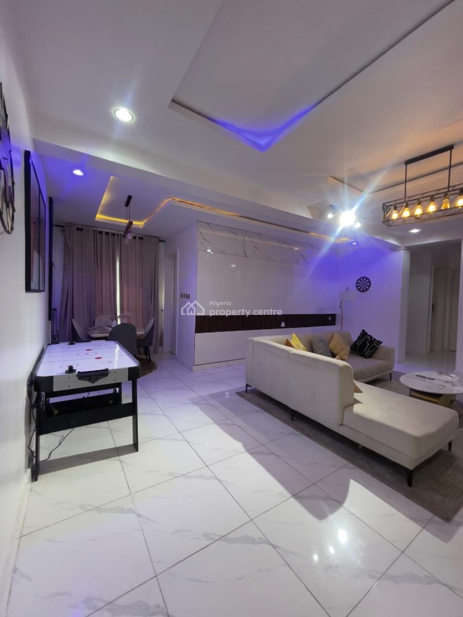 Fully Furnished 2bed with Pool, Gym & Elevator, Ikate Elegushi Lekki Lagos, Ikate, Lekki, Lagos, Flat / Apartment for Rent