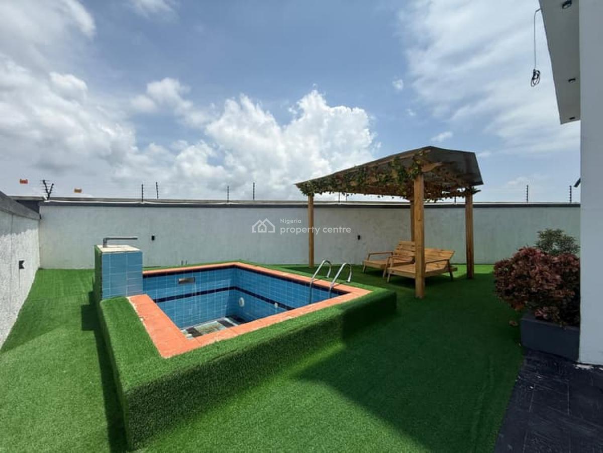 5bedroom Detached Duplex with Pool, Pentfloor, Cinema, Hampton Lake Estate Chevron, Lekki, Lagos, Detached Duplex for Sale