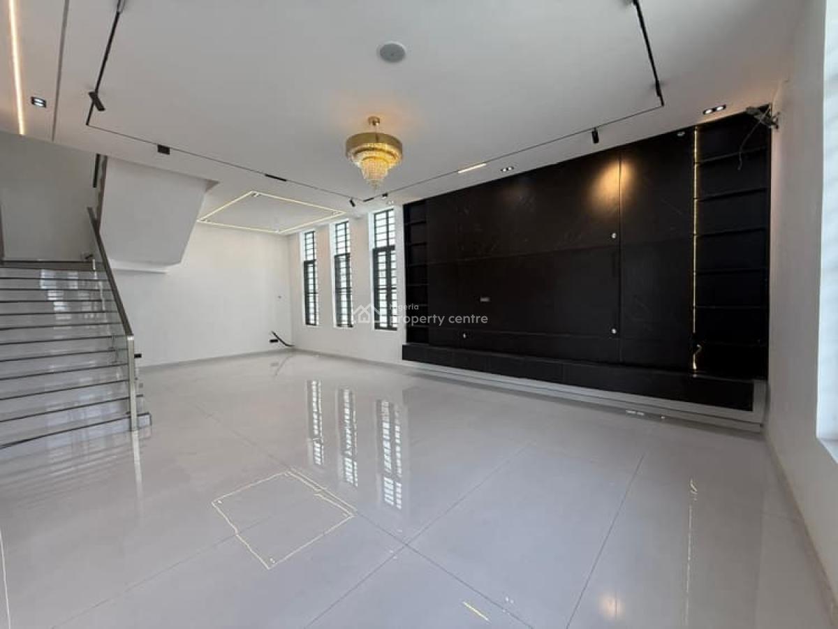 5bedroom Detached Duplex with Pool, Pentfloor, Cinema, Hampton Lake Estate Chevron, Lekki, Lagos, Detached Duplex for Sale