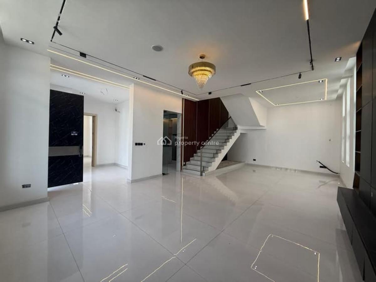 5bedroom Detached Duplex with Pool, Pentfloor, Cinema, Hampton Lake Estate Chevron, Lekki, Lagos, Detached Duplex for Sale