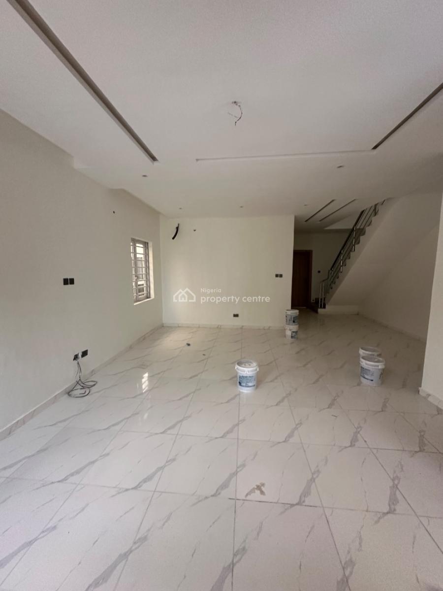 Beautiful Four Bedroom Semi-detached Duplex with Bq, Solar and Pool, Ogombo Road, Ajah, Lagos, Semi-detached Duplex for Sale