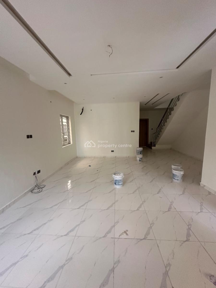 Beautiful Four Bedroom Semi-detached Duplex with Bq, Solar and Pool, Ogombo Road, Ajah, Lagos, Semi-detached Duplex for Sale