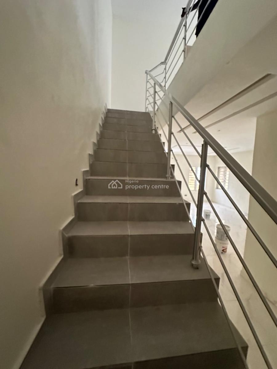 Beautiful Four Bedroom Semi-detached Duplex with Bq, Solar and Pool, Ogombo Road, Ajah, Lagos, Semi-detached Duplex for Sale