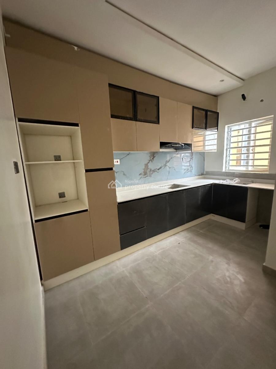 Beautiful Three Bedroom Terraced Duplex with Solar in a Secured Estate, Ogombo Road, Ajah, Lagos, Terraced Duplex for Sale