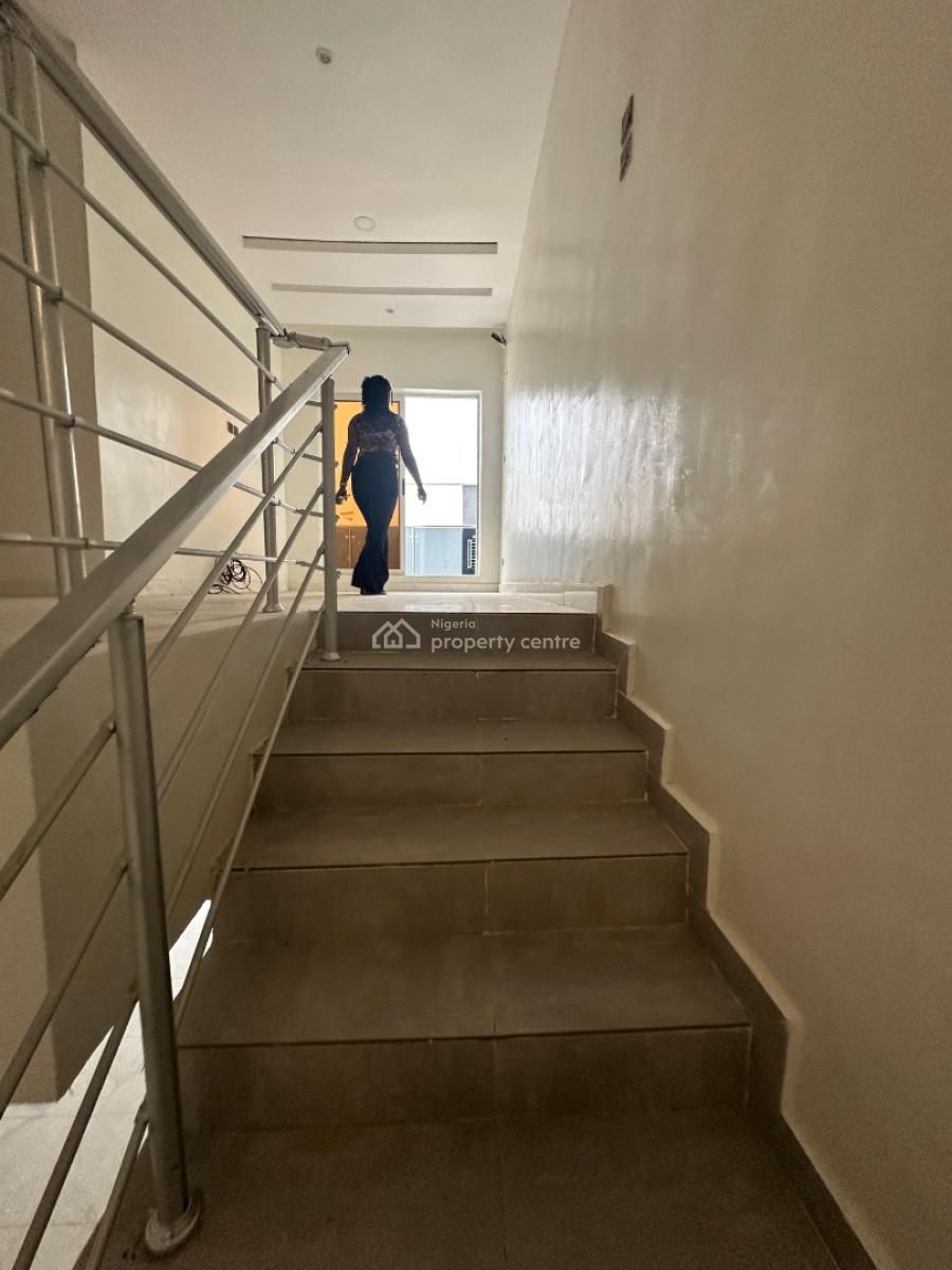 Beautiful Three Bedroom Terraced Duplex with Solar in a Secured Estate, Ogombo Road, Ajah, Lagos, Terraced Duplex for Sale