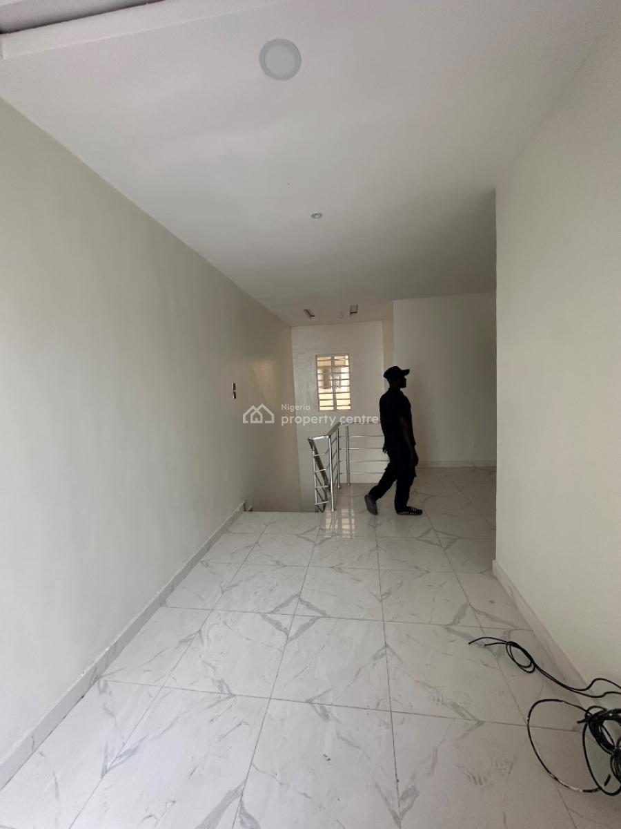 Beautiful Three Bedroom Terraced Duplex with Solar in a Secured Estate, Ogombo Road, Ajah, Lagos, Terraced Duplex for Sale