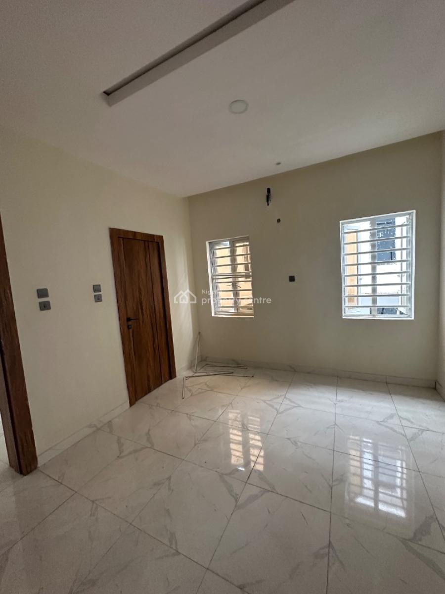 Beautiful Three Bedroom Terraced Duplex with Solar in a Secured Estate, Ogombo Road, Ajah, Lagos, Terraced Duplex for Sale