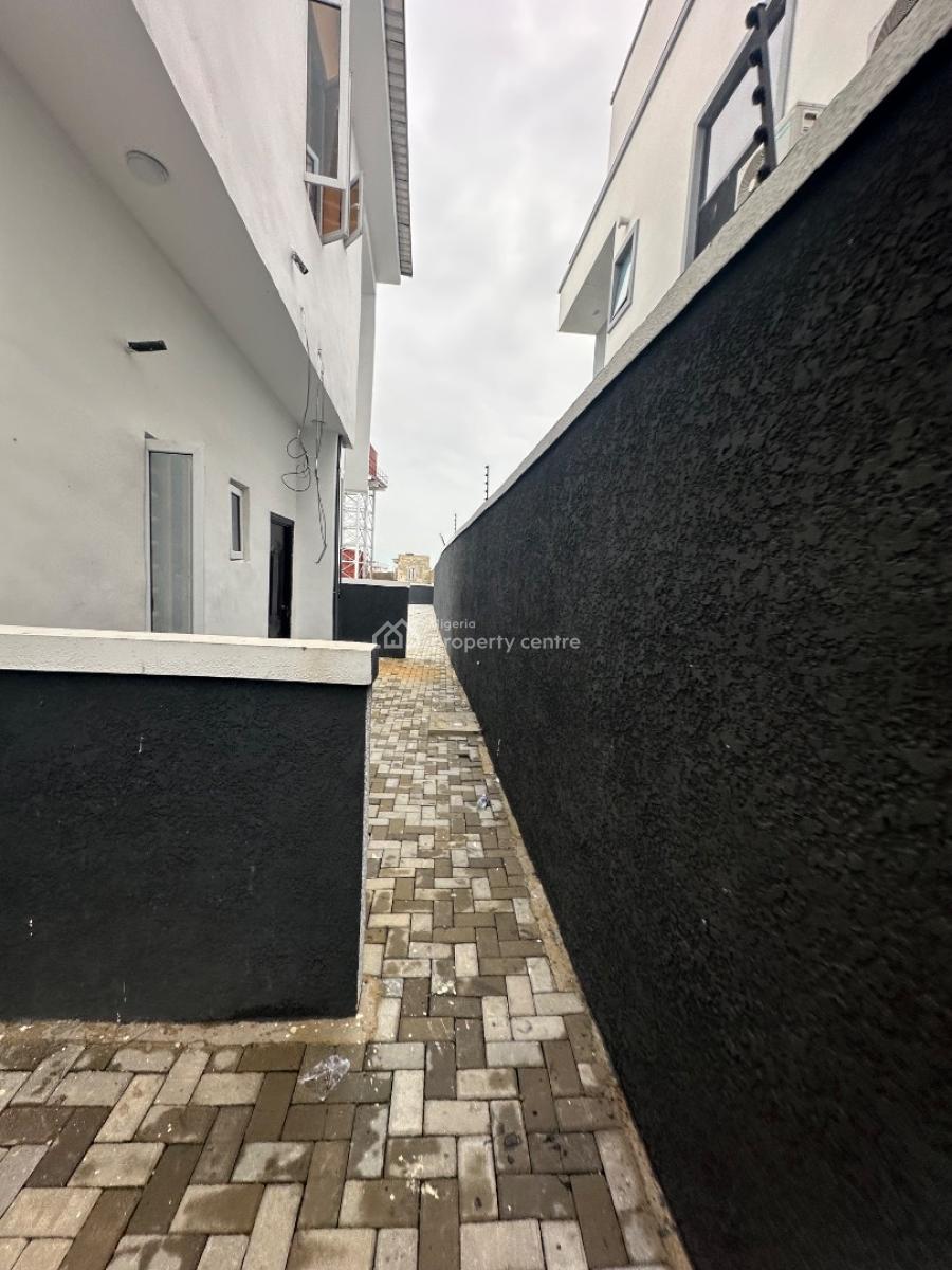 Beautiful Three Bedroom Terraced Duplex with Solar in a Secured Estate, Ogombo Road, Ajah, Lagos, Terraced Duplex for Sale