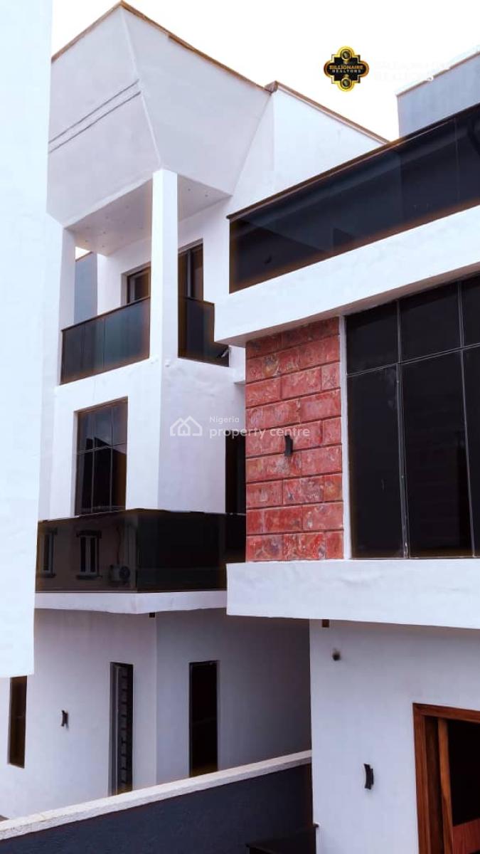 4 Bedrooms Fully Detached Smart Home + Bq and Pool, Kiki Court Residence in Scheme 2 Peninsula, Ajah, Lagos, Detached Duplex for Sale